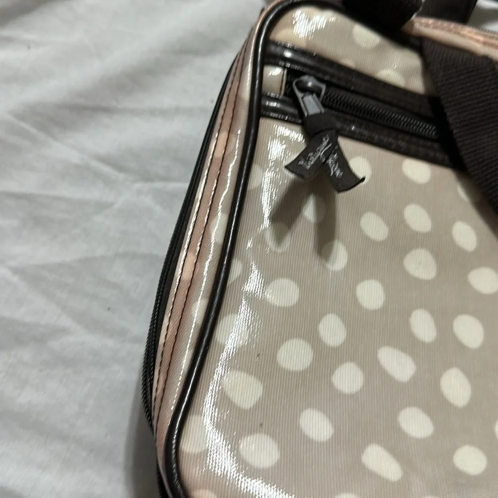 Thirty one makeup bag /travel brown/tan